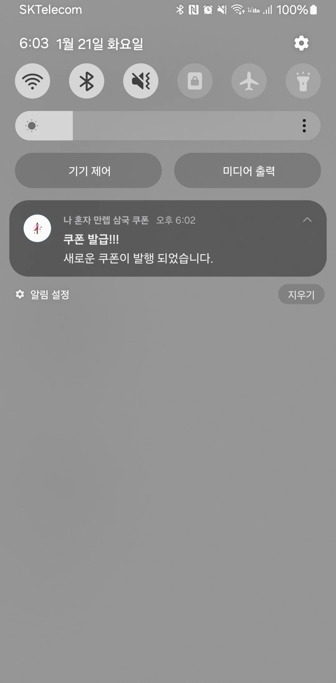 나 혼자 만렙 삼국 쿠폰 screenshot